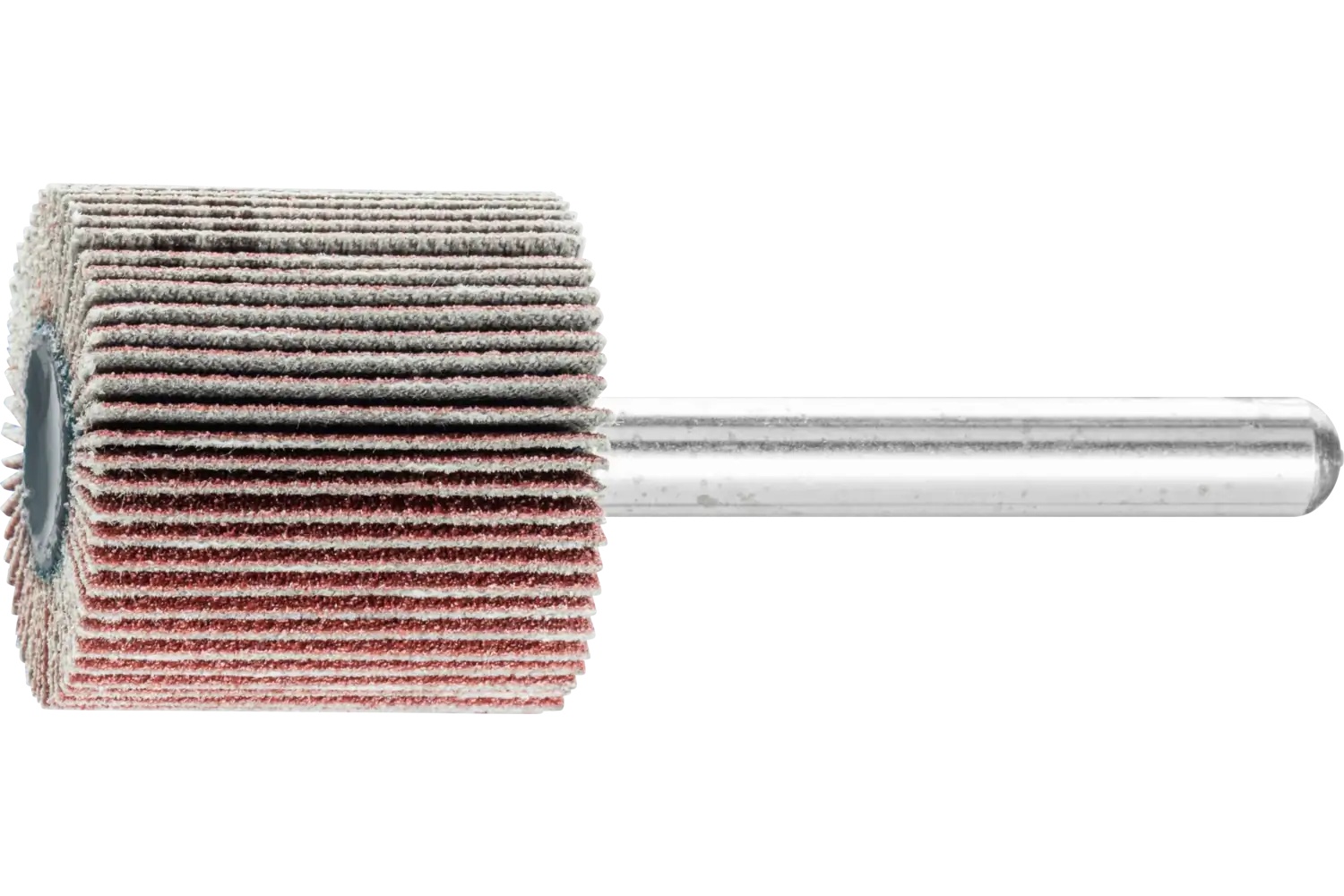 Picture of Pferd Mounted Flap Wheel, 1" X 1, 80 Grit, 1/4" Shank, Silicon Carbide